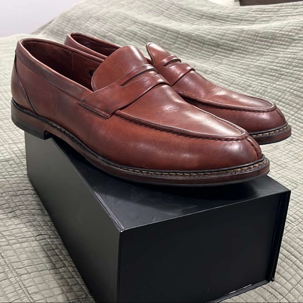 Men's Leather Loafers 13 Wide
